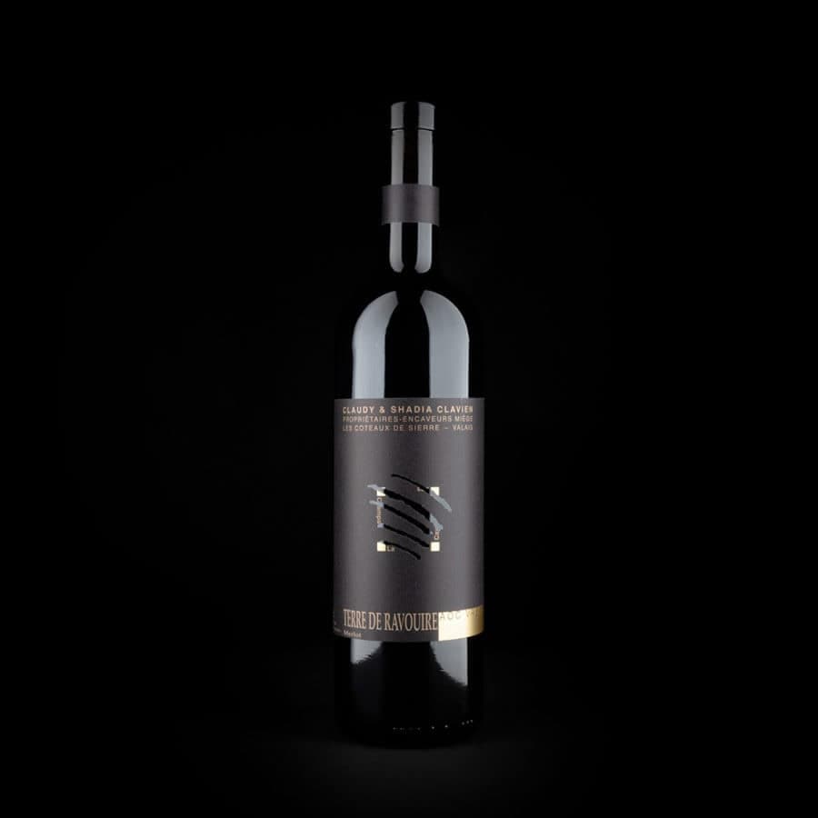 Visuel de collection pour Terre de Ravouire Merlot sélection fûts de chêne AOC Domaine Claudy Clavien
